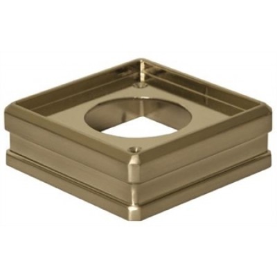 Newel Connector 90 x 90mm Brushed Nickel