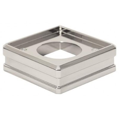 Newel Connector 90 x 90mm Chrome