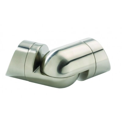 Richard Burbidge WMCB Fusion Commercial Brushed Nickel Wall Mounted Corner Connector
