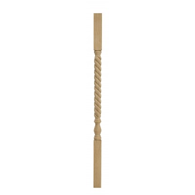 Richard Burbidge White Oak Forston Twist Spindle - 41x41x1100mm [WOFT110]