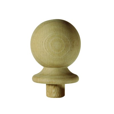 Richard Burbidge WONC2 Trademark White Oak Ball Newel Cap 90mm