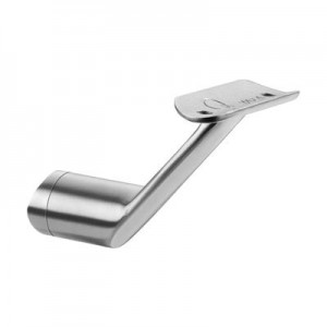 Q RAILING - HANDRAIL BRACKET, Q LINE, TUBE MOUNTED - 48.3MM, RECEPTION DIA 48.3MM, STAINLESS STEEL 316, SATIN EXTERIOR [PK2] [14012504812] 140125-048-12