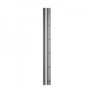 Q RAILING - EASY GLASS VIEW WALL PROFILE, L=5000MM, ALUMINIUM BRUSHED ANOD EXTERIOR [PK1] [166830-050-00-18] [1668300500018]