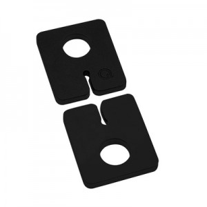 Q RAILING - RUBBER INLAY FOR CONNECTOR MOD 42, FOR 21.52MM GLASS THICKNESS [PK 8] [205042-22] [20504222]