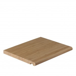 Light Bamboo 21mm Staircase Tread - with 18mm Groove