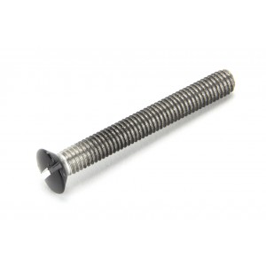 From The Anvil - Black SS M5 x 40mm Countersunk Raised Head Bolt (1) 26396B