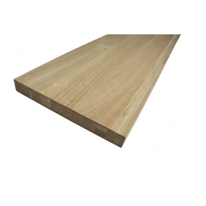 Blank Engineered Oak Tread - 1.0m x 32mm x 270mm No Groove