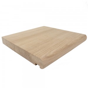 32mm x 268mm x 1m Staircase Tread - Solid Timber with 18mm Groove