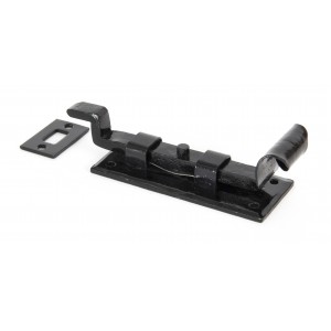 From The Anvil - Black 4" Cranked Door Bolt 33014