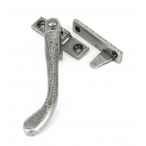 From The Anvil - Pewter Night Vent Locking Peardrop Fastener - Left Hand - 33025
