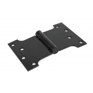 From The Anvil - Black 4 x 4" x 6" Ball Bearing Parliament Hinge (Pair) 33047