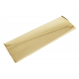 From The Anvil - Polished Brass Large Letter Plate Cover 33051