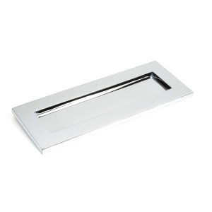 From The Anvil - Polished Chrome Small Letter Plate 33062