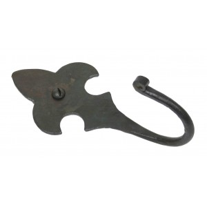 From The Anvil - Beeswax Fleur-De-Lys Coat Hook 33121