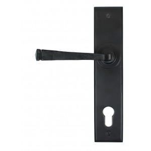 From The Anvil - Black Avon Lever Espagnolette Lock Set 33123