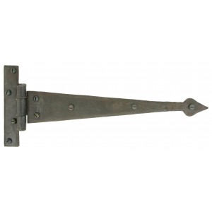 From The Anvil - Beeswax 12" Arrow Head T Hinge (Pair) 33206