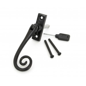 From The Anvil - Black Slim Monkeytail Espagnolette Fastener - Right Hand - 33242