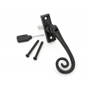 From The Anvil - Black Slim Monkeytail Espagnolette Fastener - Left Hand - 33243