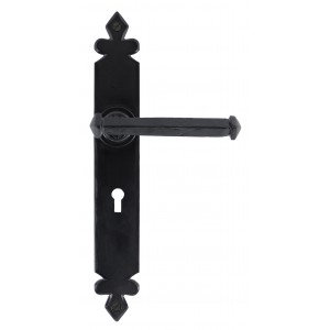 From The Anvil - Black Tudor Lever Lock Set 33247