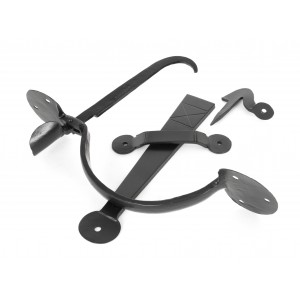 From The Anvil - Black Heavy Bean Thumblatch 33253