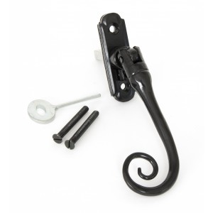 From The Anvil - Black Monkeytail Espagnolette Fastener - Left Hand - 33288