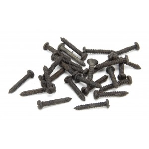 From The Anvil - Beeswax 4 x 3/4" Round Head Screws (25) 33301
