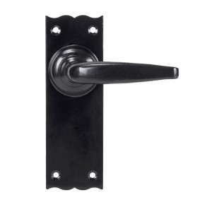 From The Anvil - Black Oak Lever Latch Set 33318