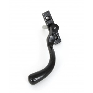 From The Anvil - Black Large 16mm Peardrop Espagnolette Fastener - Left Hand - 33340