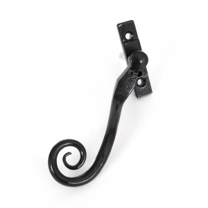 From The Anvil - Black Large 16mm Monkeytail Espagnolette Fastener - Left Hand - 33342