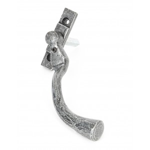 From The Anvil - Pewter Large 16mm Peardrop Espagnolette Fastener - Right Hand - 33343