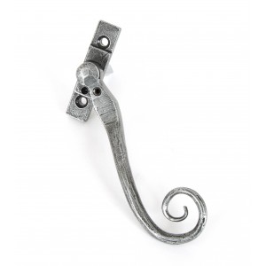From The Anvil - Pewter Large 16mm Monkeytail Espagnolette Fastener - Right Hand - 33345