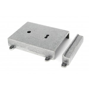 From The Anvil - Pewter Rim Lock & Cast Iron Cover 33394
