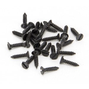 From The Anvil - Black 4 x 1/2" Countersunk Screws (25) 33402