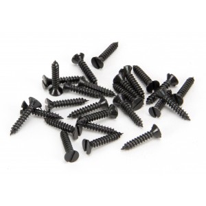From The Anvil - Black 6 x 3/4" Countersunk Screws (25) 33408