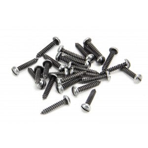 From The Anvil - Pewter 6 x 3/4" Round Head Screws (25) 33426