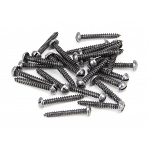 From The Anvil - Pewter 6 x 1" Round Head Screws (25) 33427