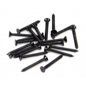 From The Anvil - Black 6 x 1 1/4" Countersunk Screws (25) 33432