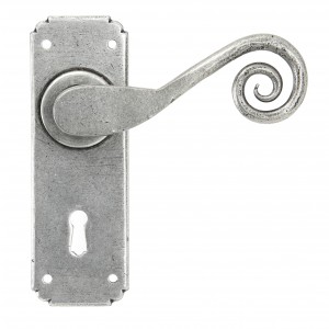 From The Anvil - Pewter Monkeytail Lever Lock Set 33615