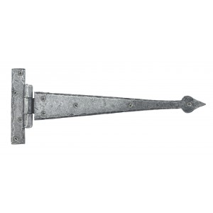 From The Anvil - Pewter 12" Arrow Head T Hinge (Pair) 33657
