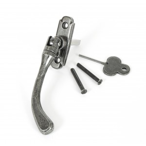 From The Anvil - Pewter Peardrop Espagnolette Fastener - Right Hand - 33683