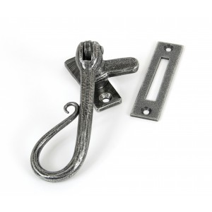 From The Anvil - Pewter Shepherds Crook Fastener 33727