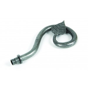 From The Anvil - Pewter Leaf Curtain Finial (Pair) 33733