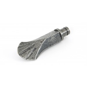 From The Anvil - Pewter Shell Curtain Finial (Pair) 33735
