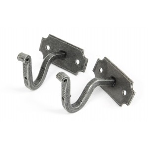 From The Anvil - Pewter Mounting Bracket (Pair) 33736