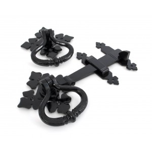 From The Anvil - Black Shakespeare Latch Set 33819