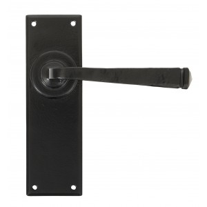 From The Anvil - Black Avon Lever Latch Set 33823