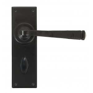 From The Anvil - Black Avon Lever Bathroom Set 33825