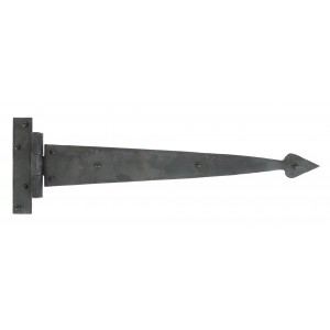 From The Anvil - Beeswax 15" Arrow Head T Hinge (Pair) 33843