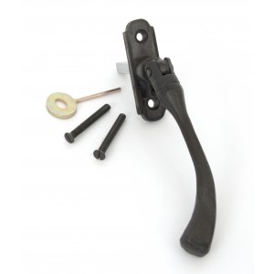 From The Anvil - Beeswax Locking Peardrop Espagnolette Fastener - Left Hand - 33860