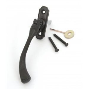 From The Anvil - Beeswax Locking Peardrop Espagnolette Fastener - Right Hand - 33861